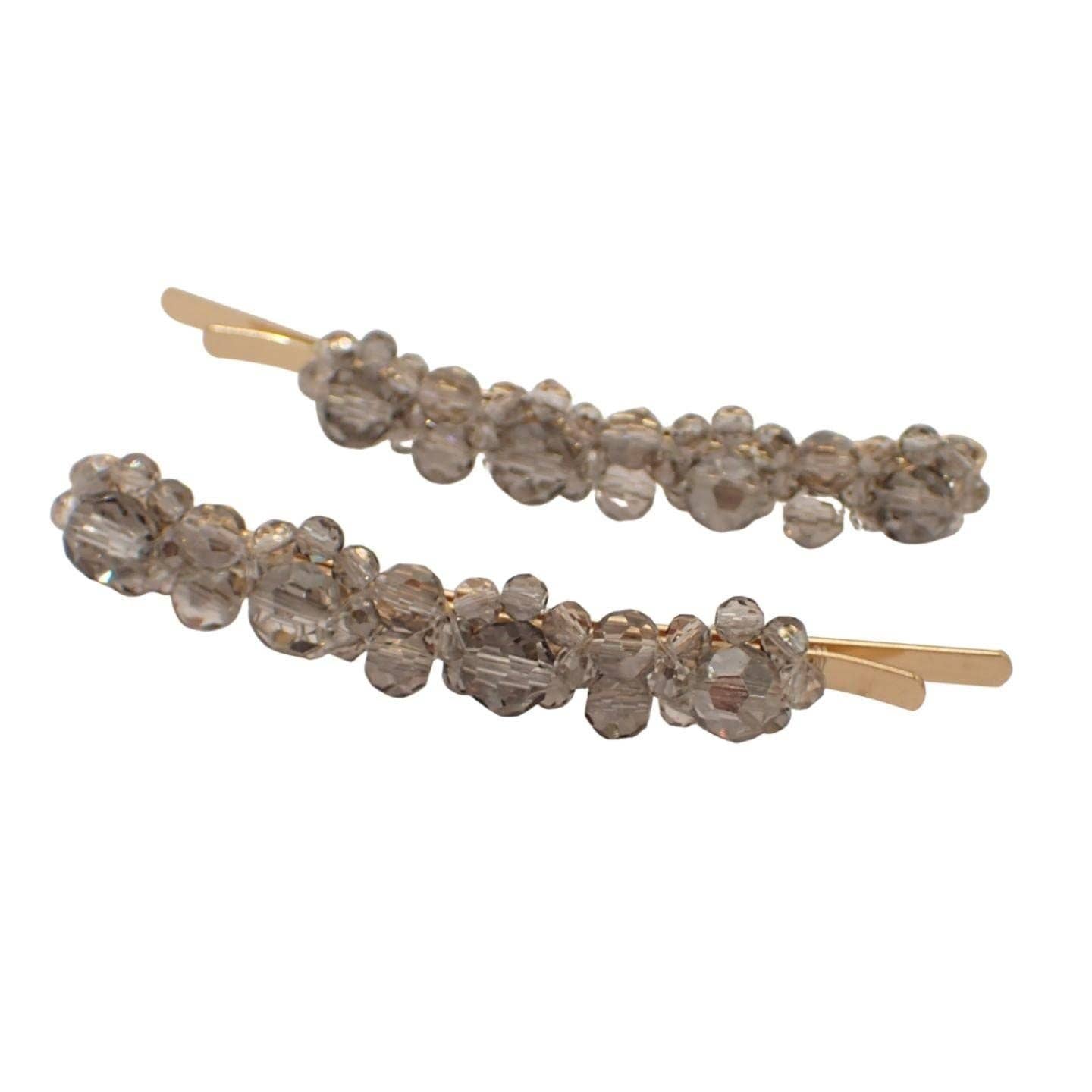 Topkids Accessories - Vente Pince à cheveux – femme - Belles poignées à cheveux perlées, poignées colorées pour le bal de fin d'année, la mariée ou la fleuriste, pince à cheveux pour femme, épingles à cheveux, accessoire Kirby Grip0