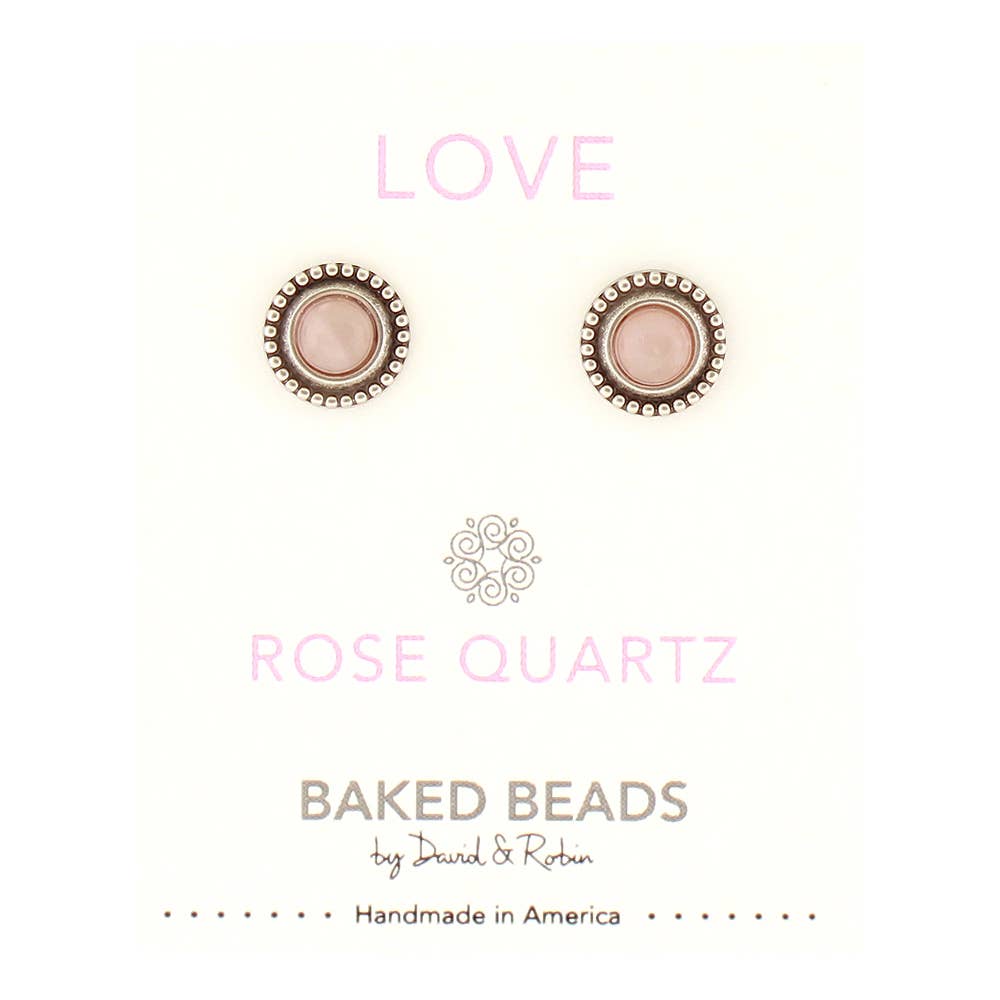 Baked Beads - Wholesale Stud/Post Earrings - Powerstone Post3