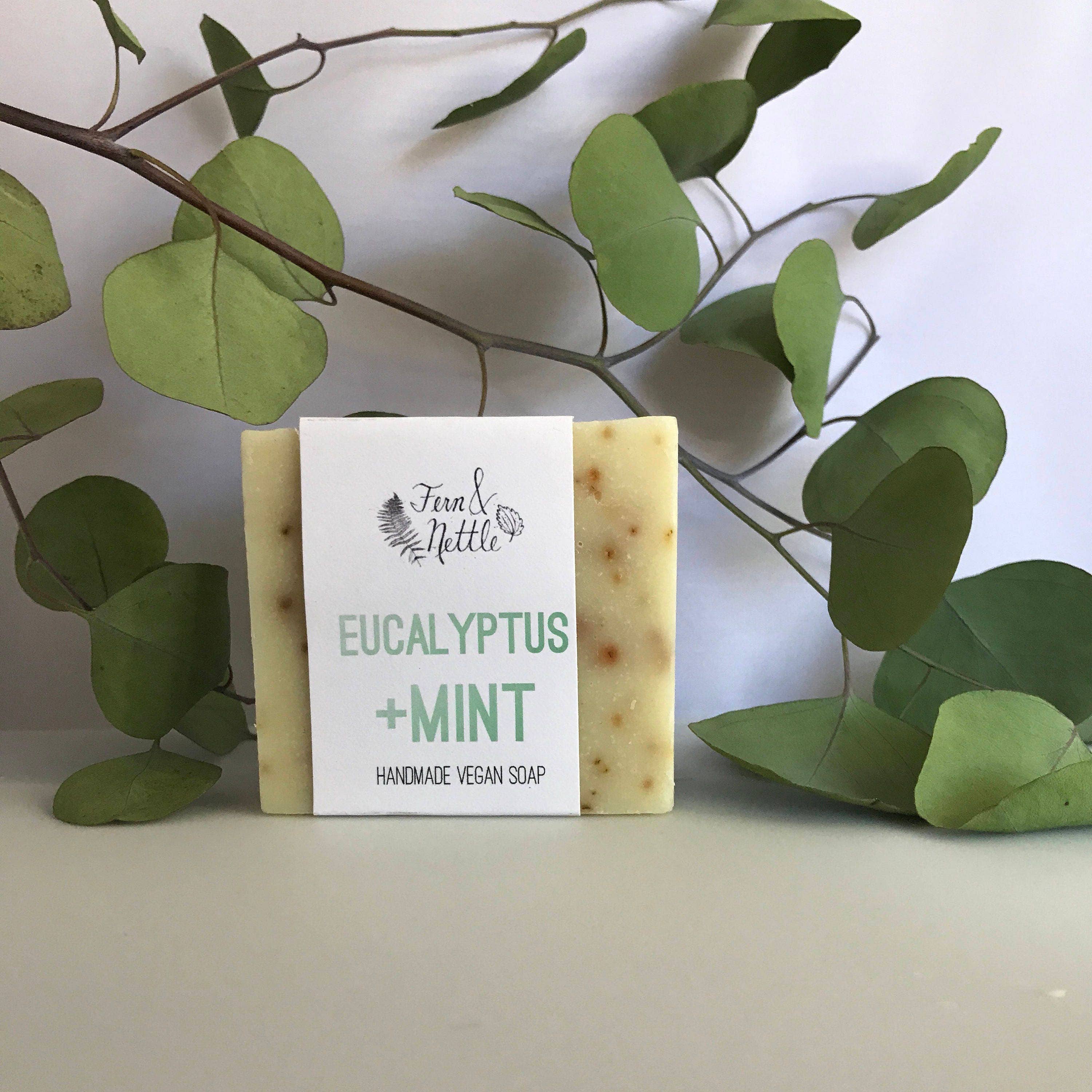 Fern and Nettle - Wholesale Bar Soap - Eucalyptus+Mint Handmade Vegan Soap6