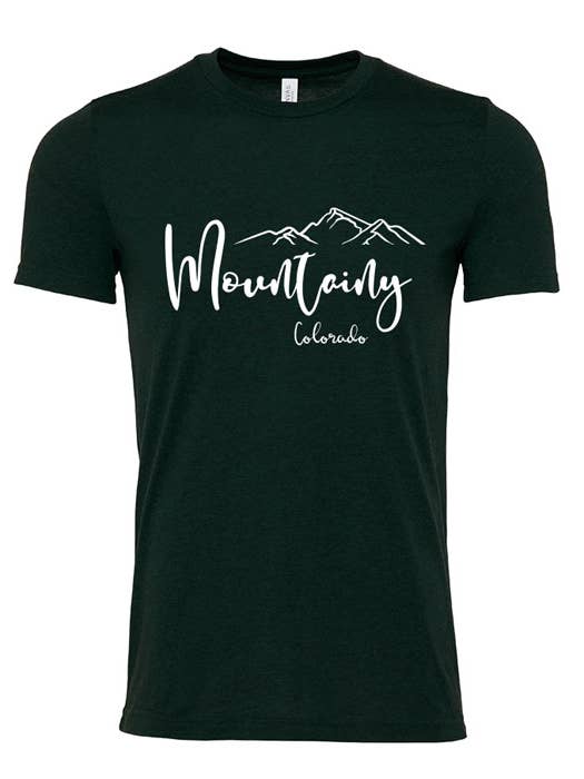 Mountainy - Customizable - Unisex Crew Neck Tee for wholesale by MT Brand Apparel
