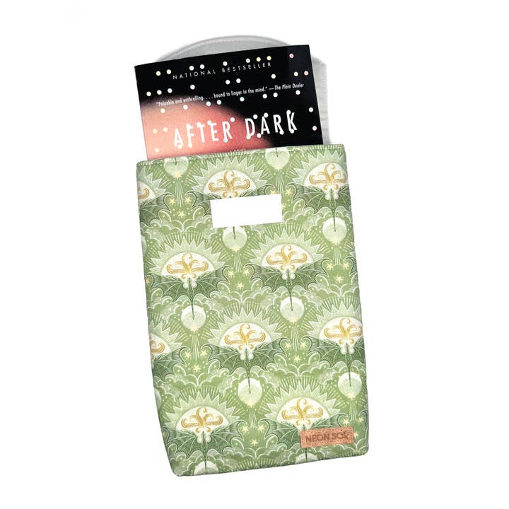 Pochette de livre | dragons verts pour la vente par NEON SOL