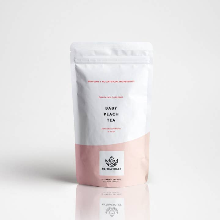 Baby Peach Tea for wholesale by Ultraviolet Tea