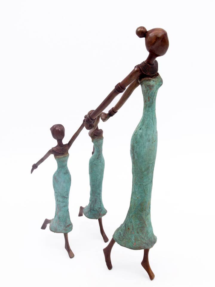 Bronze Mohamadi Dermé 40 cm turquesa n.º 2 por atacado de Lafi Bala