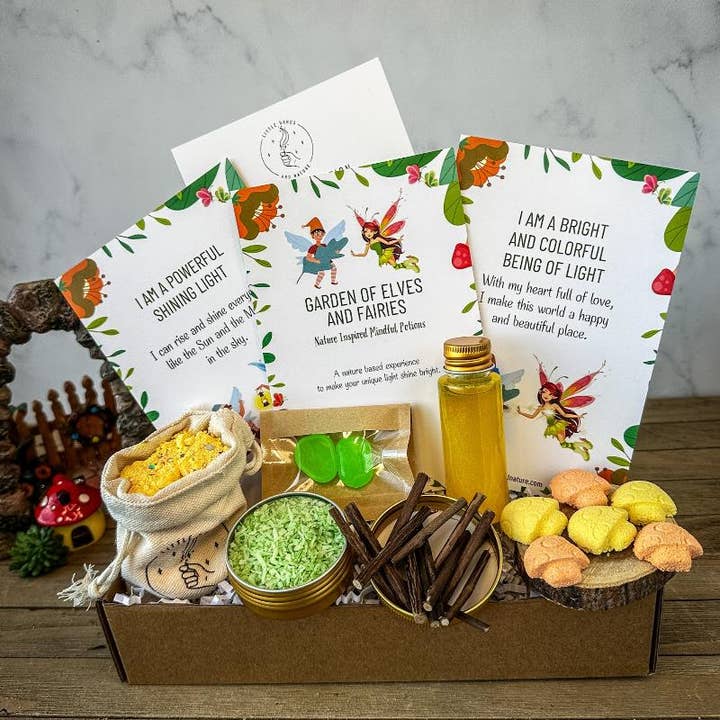 Little Hands and Nature - Wholesale DIY Craft Kit - Kids - Garden of Elves and Fairies3