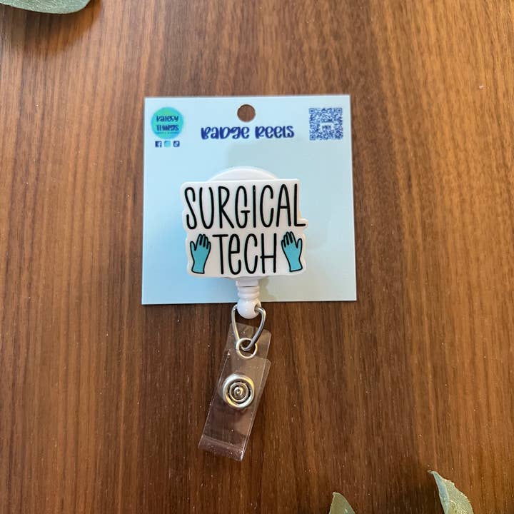 Katesy Things - Wholesale Badge Accessory - Unisex - Surgical Tech Life Badge Reel