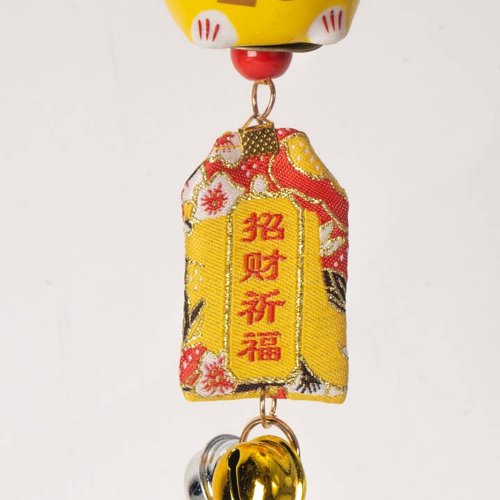 Urban Tokyo - Venta al por mayor Figura decorativa - Colgante Maneki Neo Lucky Cat de 13 pulgadas de largo (12/120)