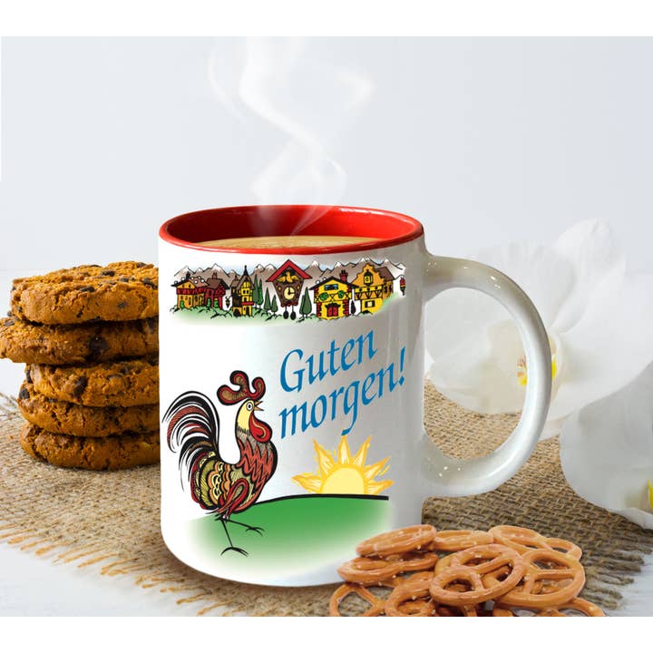 European Heritage Gifts - Wholesale Coffee Mug - Gift For German Coffee Mug "Guten Morgen"1