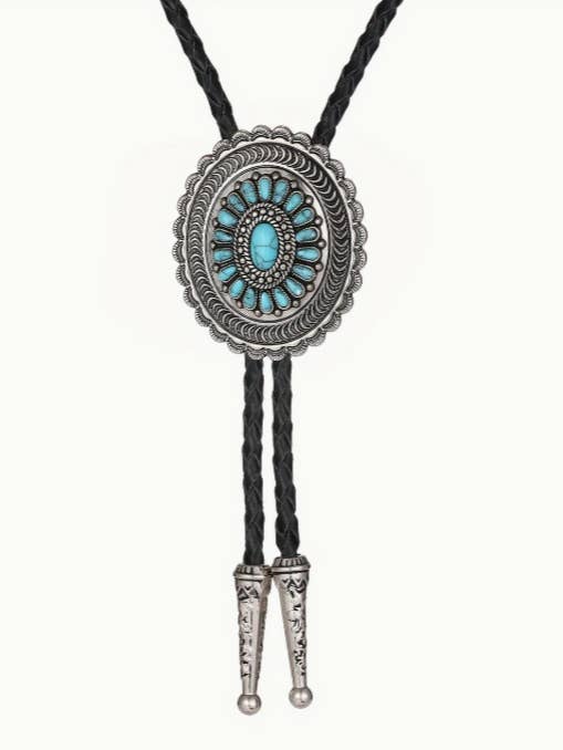 Western Cowboy Bolo Tie Necklace for wholesale by SimpleNGreat