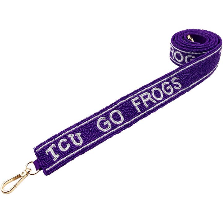 TCU GO FROGS TASRIEM MET KRALEN voor wholesale door Pizzazz, Inc.