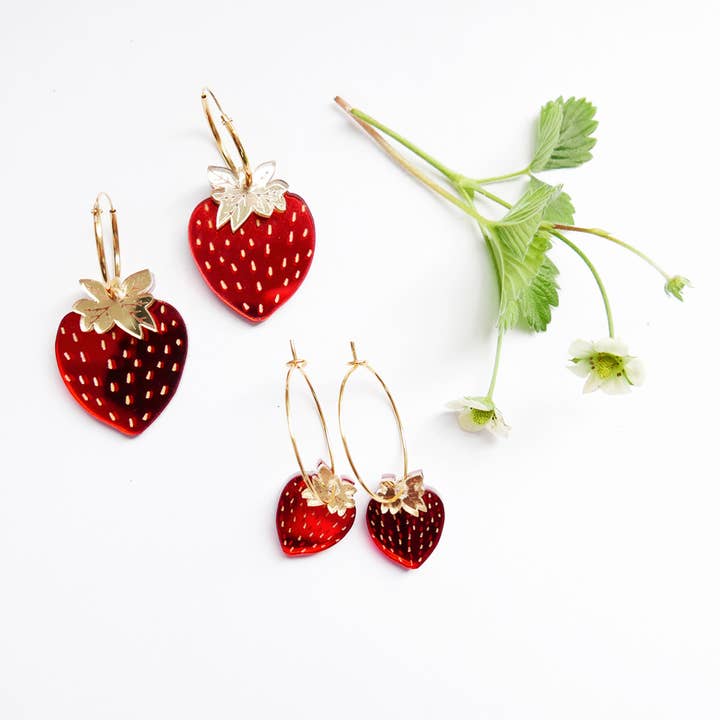 BiCA-Good Morning Design - Wholesale Dangle Earrings - Fragola. Piccola1