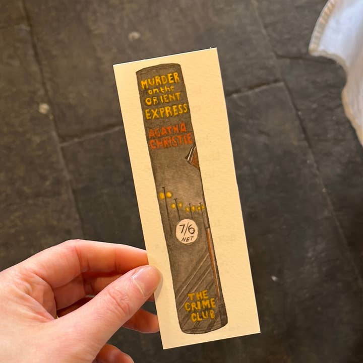 Murder on the Orient Express Bookmark for wholesale by Georgina The Librarian