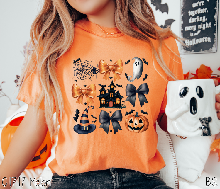 Bama Screens - Wholesale Sublimation Transfer - Halloween Coquette Collage #BS72257