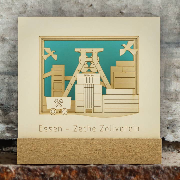 Essen-Zeche Zollverein-Silhoubox M — presentartikel för wholesale av SILHOUBOX