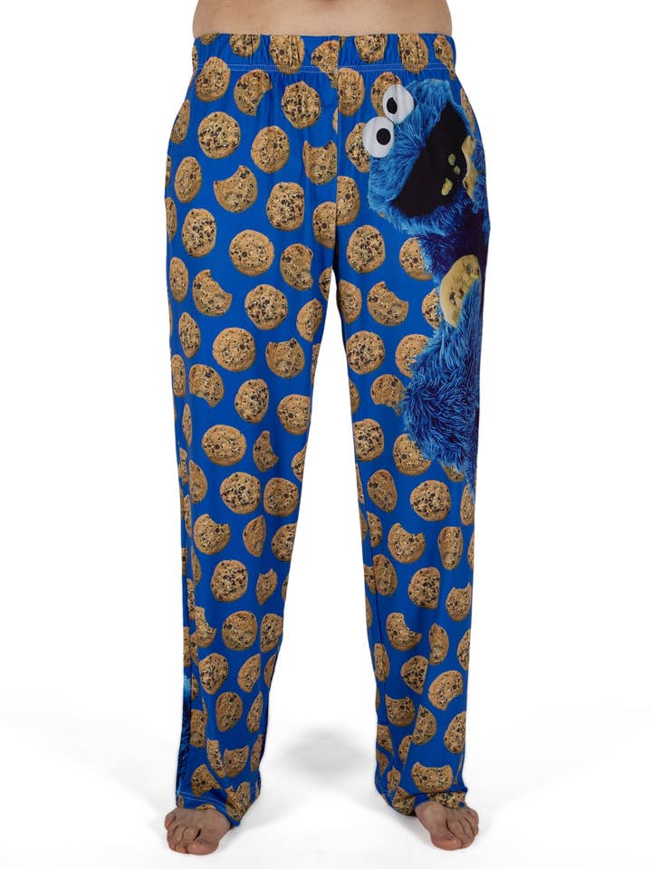 Sesame Street Cookie Monster Lounge byxor för wholesale av BRIEF INSANITY