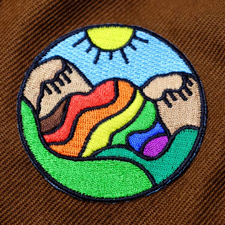 Parche Montaña Rainbow para venta al por mayor de Bianca's Design Shop