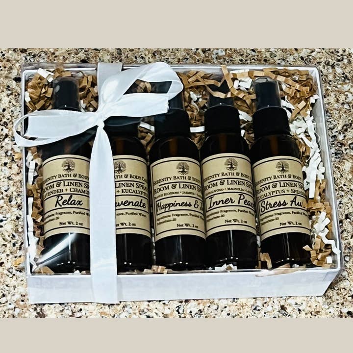 Kamer Spray Cadeauset voor wholesale door Serenity Bath and Body Care