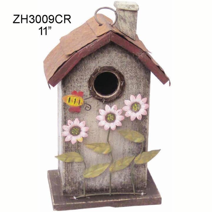Rustic Country Home Birdhouse for Outdoor Decor for wholesale by Tellon Investment & Trade