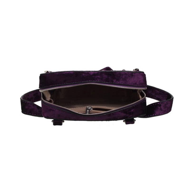 Bessie London – wholesale Crossbody bag – Women's – Studs Velvet Crossbody & Bum Bag2