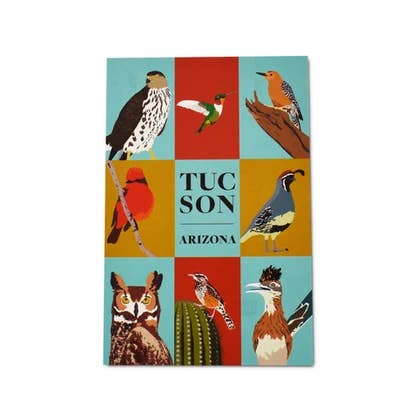 Carte postale Oiseaux pour la vente par RetroTrek, DBA Sunny Days Gifts