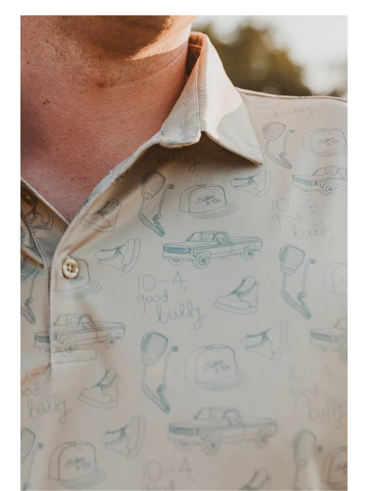 Kelso & Company - Wholesale Polo - Men's - 10-4 Good Buddy Men's Polo2