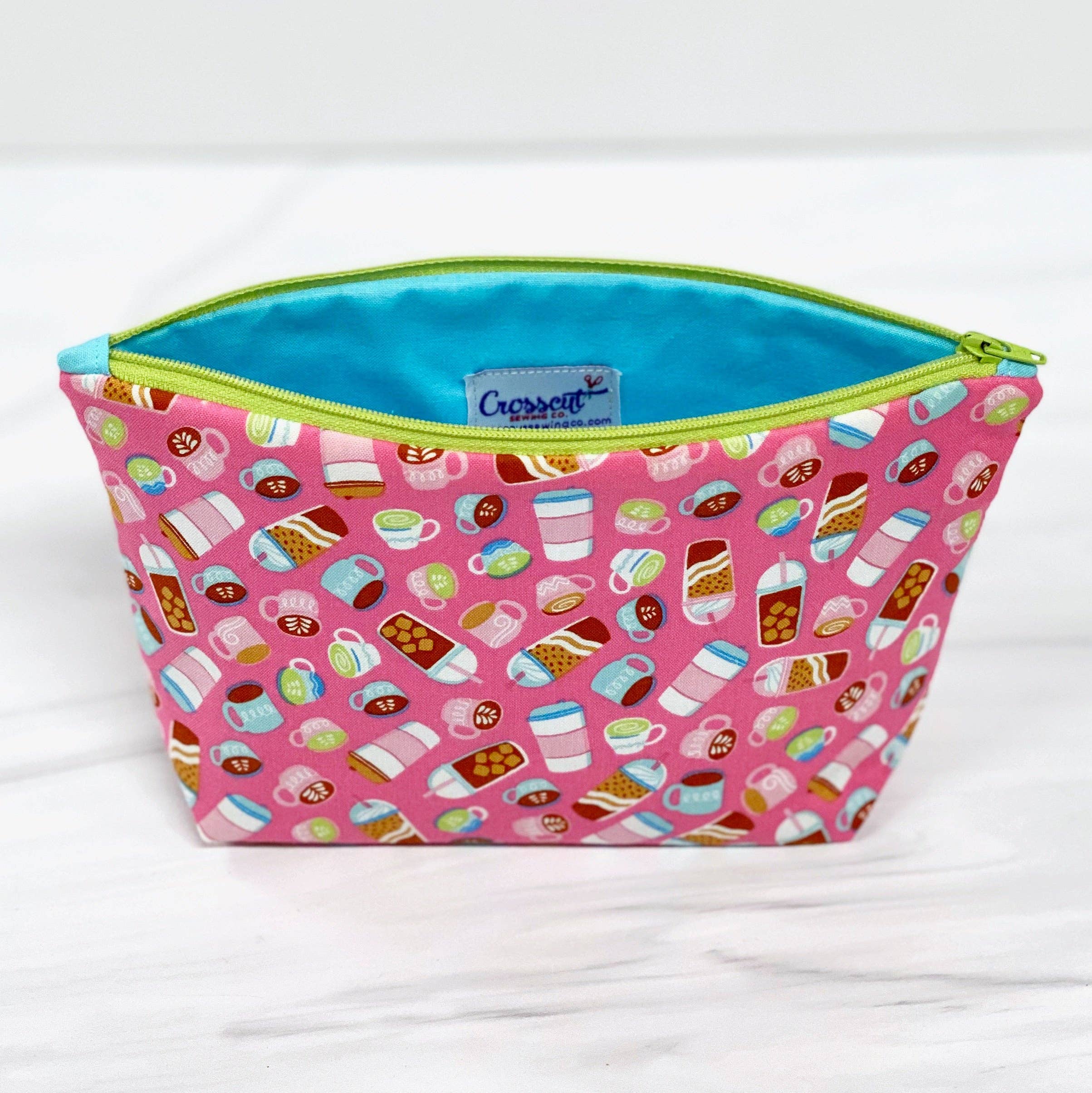 Crosscut Sewing Co. - Wholesale Craft Sewing Kit - Zipper Pouch Sewing Kit - Sewing Project Kit with Fabric for Beginners25