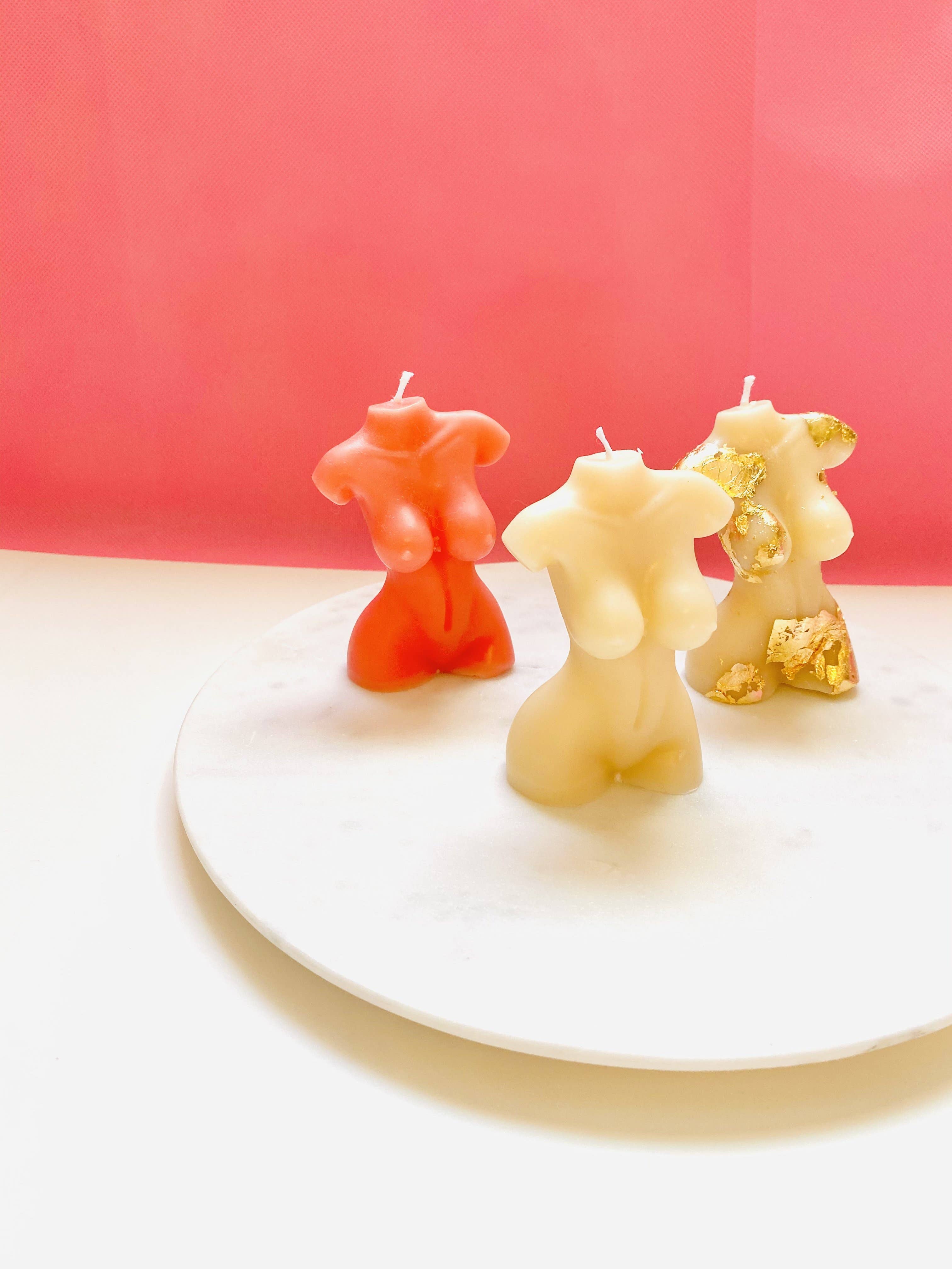 Maple + Love - Wholesale Novelty Candle - Body Form Beeswax Candles3