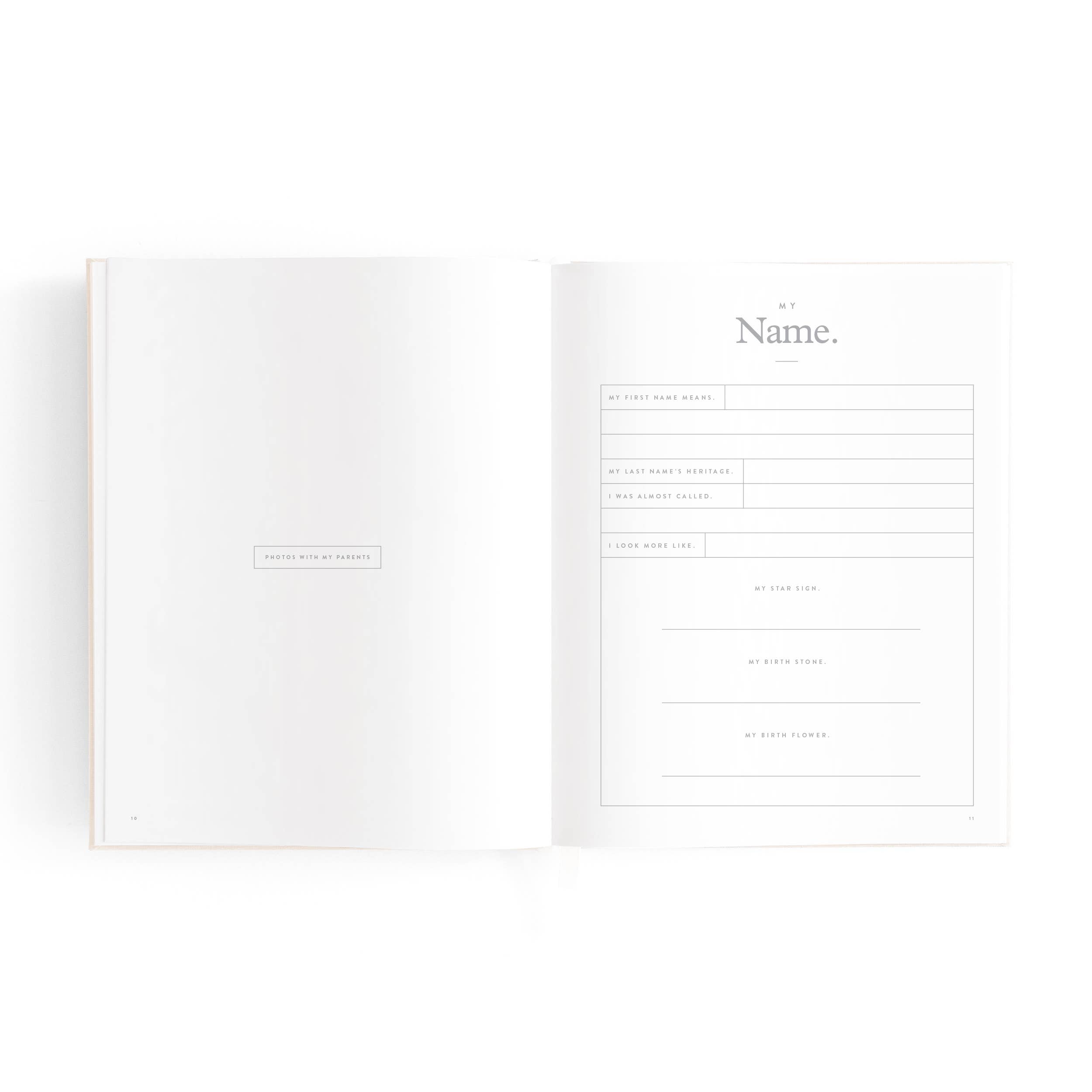 Fox & Fallow – wholesale Minnesbok - Barn och baby – Mini Baby Book Havregryn25