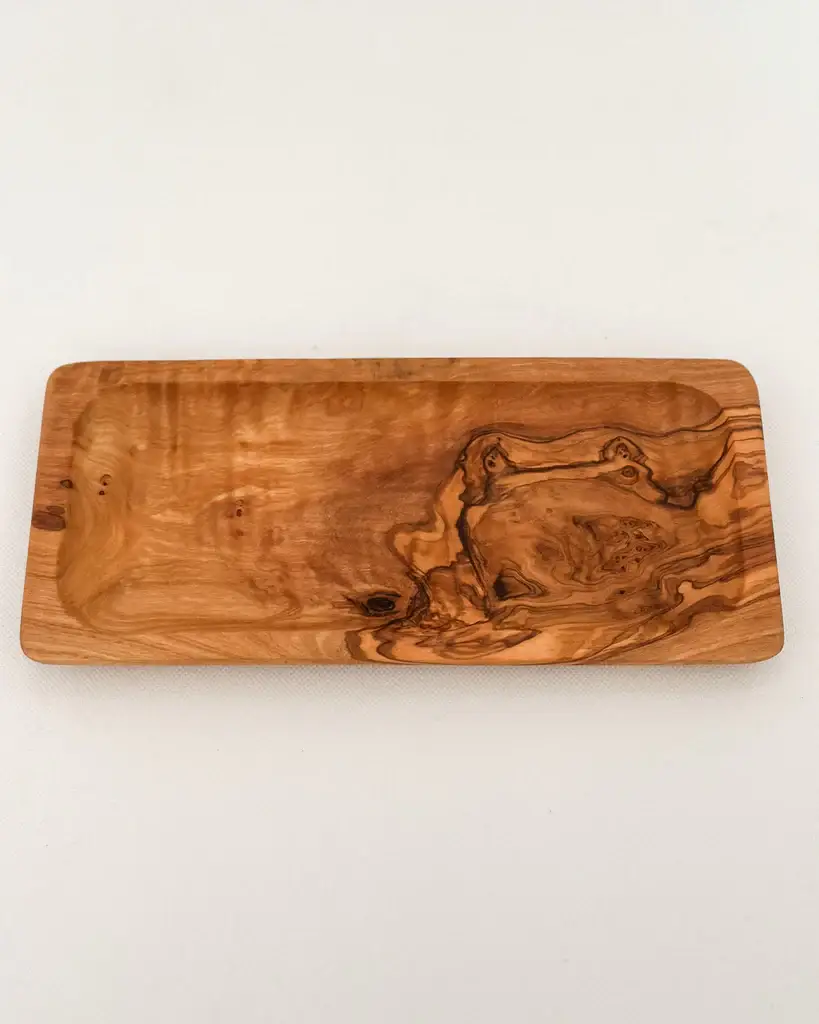 High crafty – wholesale Serving plate – Olive Wood Rectangular Plate – Handcrafted Serving & Sushi P2