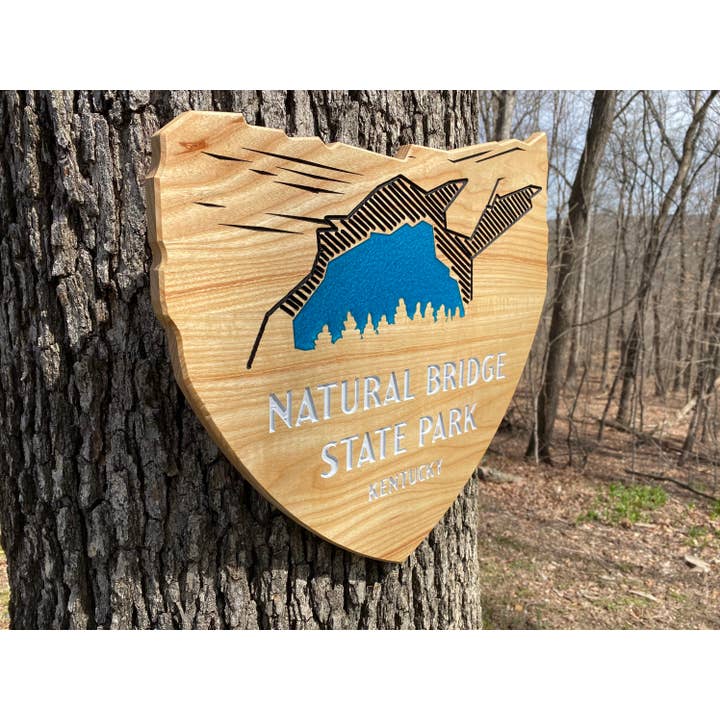 Natural Bridge State Park Kentucky KY - Decorazione da parete Red River Gorge per la vendita all'ingrosso da parte di TinyWoodenSigns