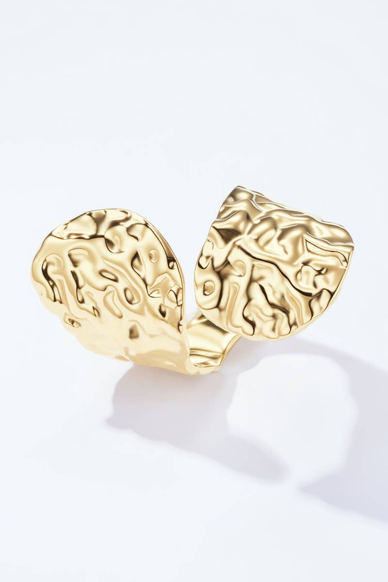 Gold Stainless steel ring 424RX146 for wholesale on Faire2