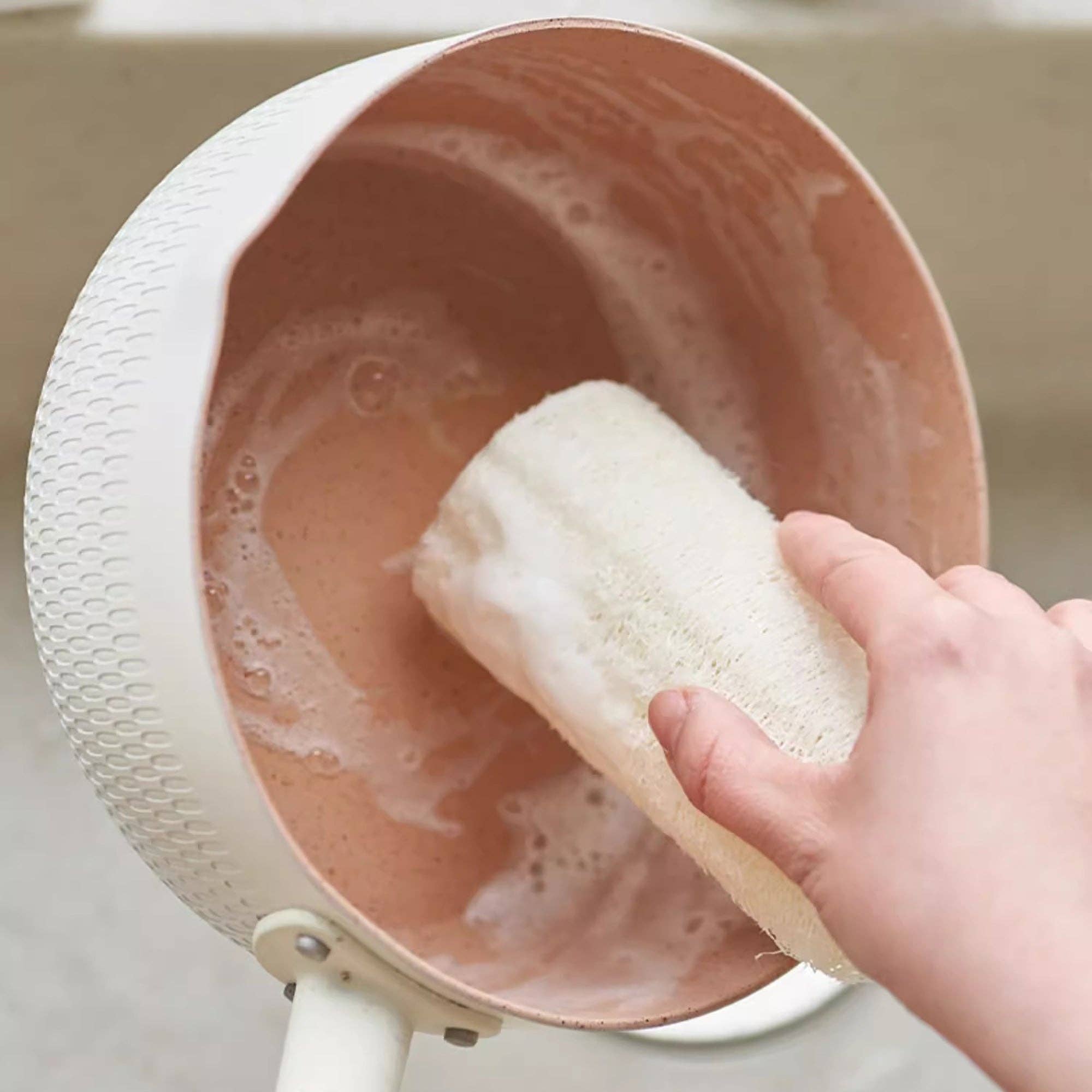 MinoCraft - Wholesale Cleaning Brush - Natural loofah cleaning brush5