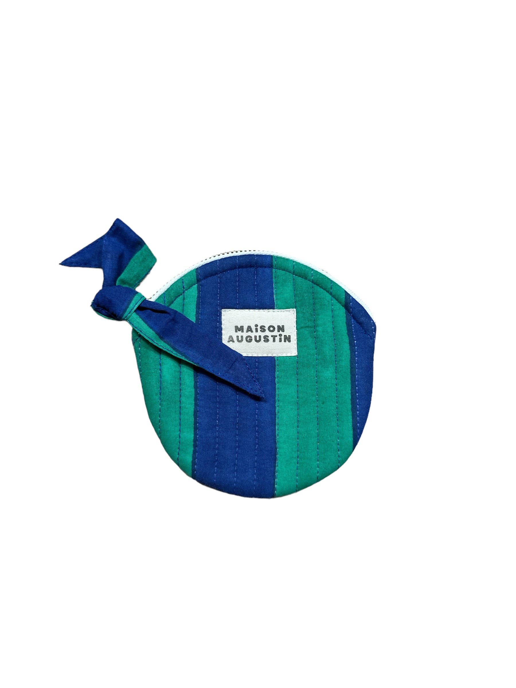 Maison Augustin - Wholesale Coin Purse - Women's - STRIPE PRAIRIE Wallet1