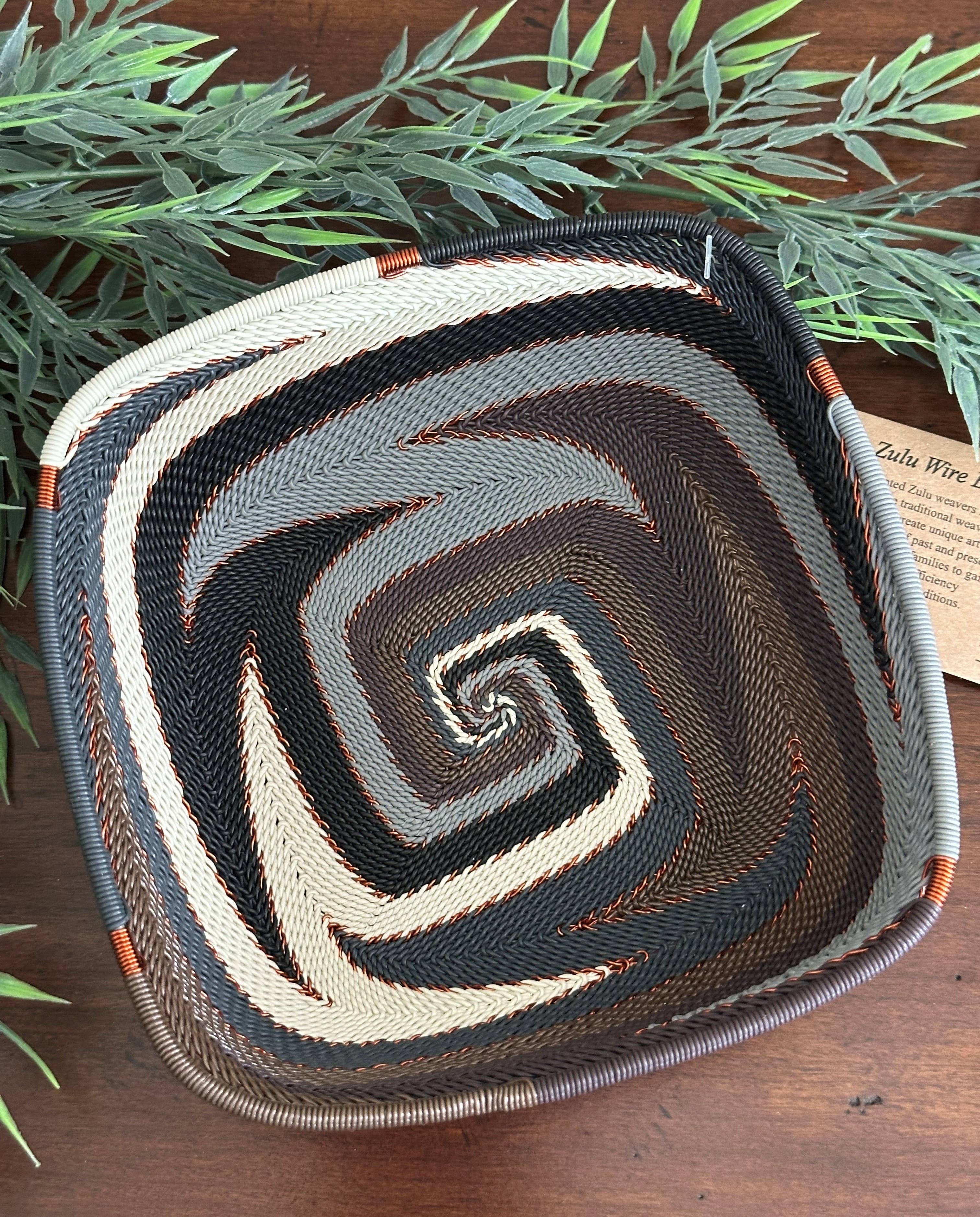 Bridge for Africa - Vente Assiettes/plats/bols de décoration - TW Collection - Brume grise16