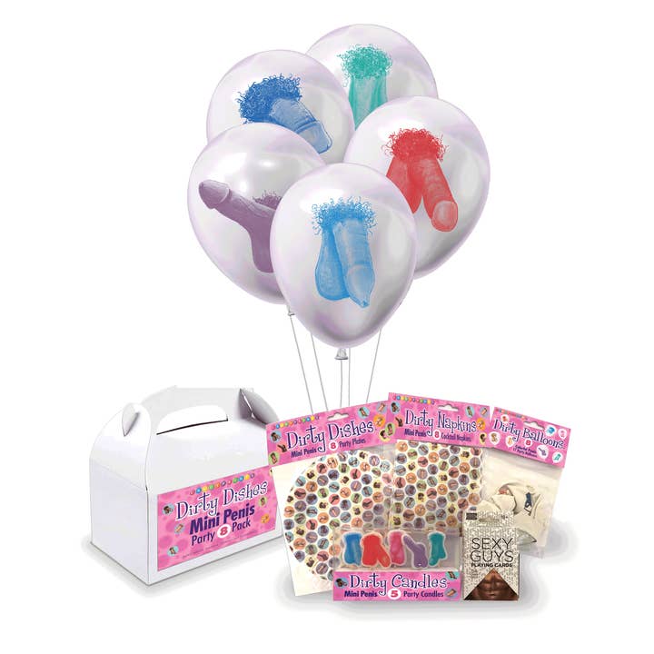 Little Genie Productions - Wholesale Party Favor - Dirty Penis Party Pack
