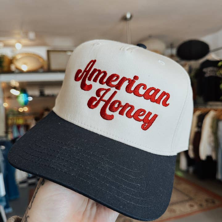 Grady Ln Boutique - Wholesale Trucker Hat - Women's - American Honey Trucker Hat2