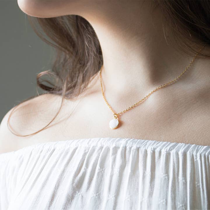 Cali - Collar redondo con relleno de oro para venta al por mayor de Subject II Change