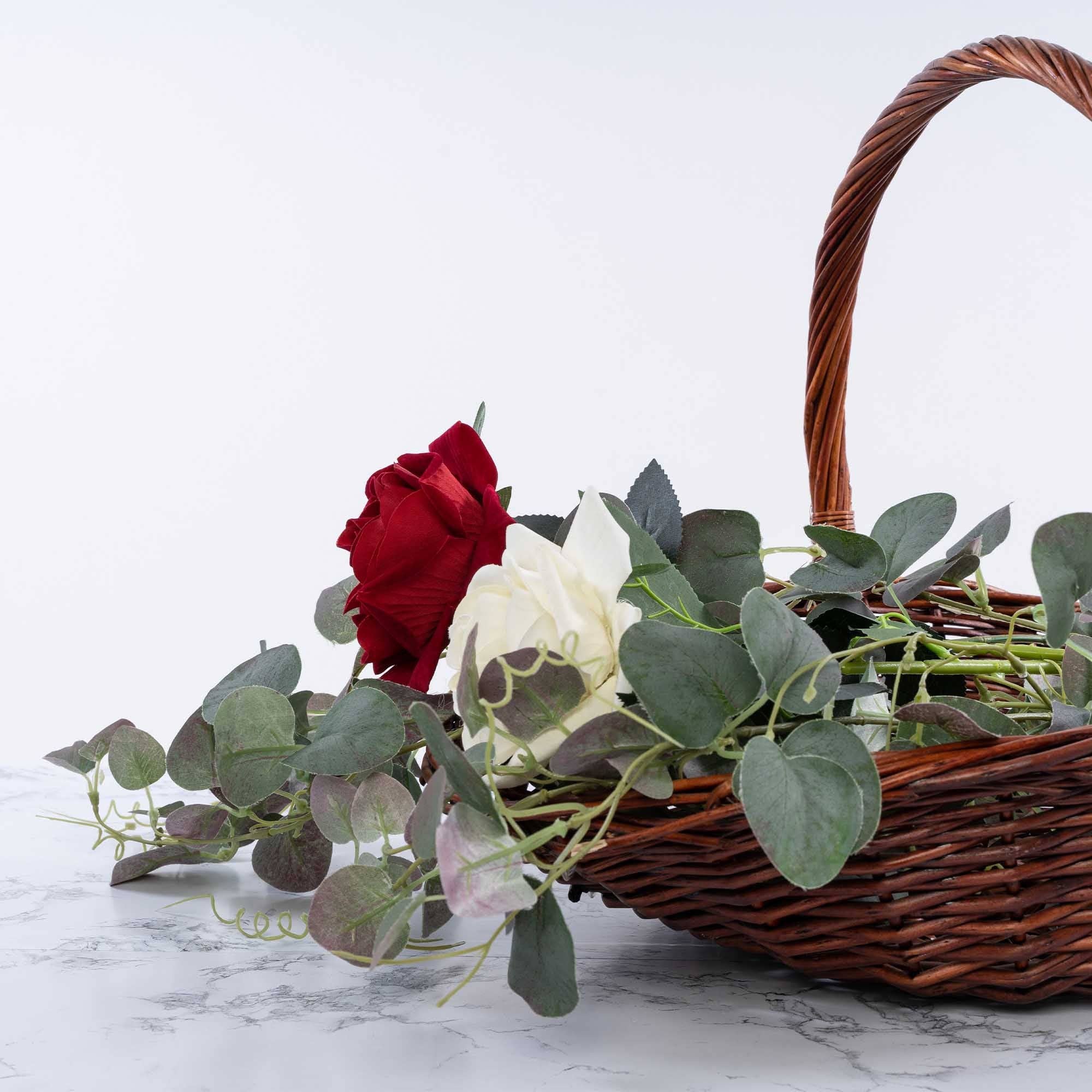 19.5 Inches Tall Faux Full Bloom Rose - Red for wholesale on Faire5