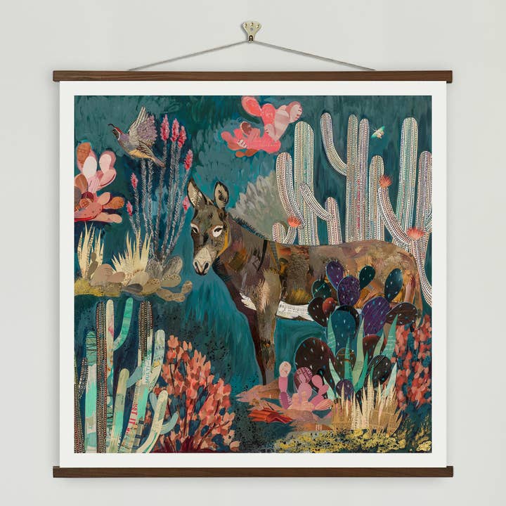 Dolan Geiman - Wholesale Kunstprint - Kunstdruk | Southwest Donkey wanddecoratie | BURRO COUNTRY2