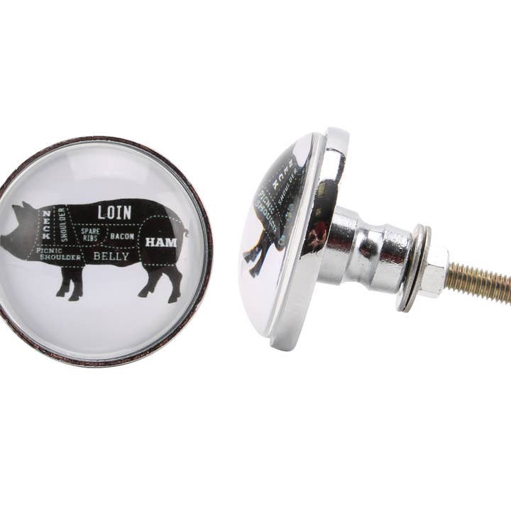 Pig Cut Drawer Pull for wholesale by CGB Giftware