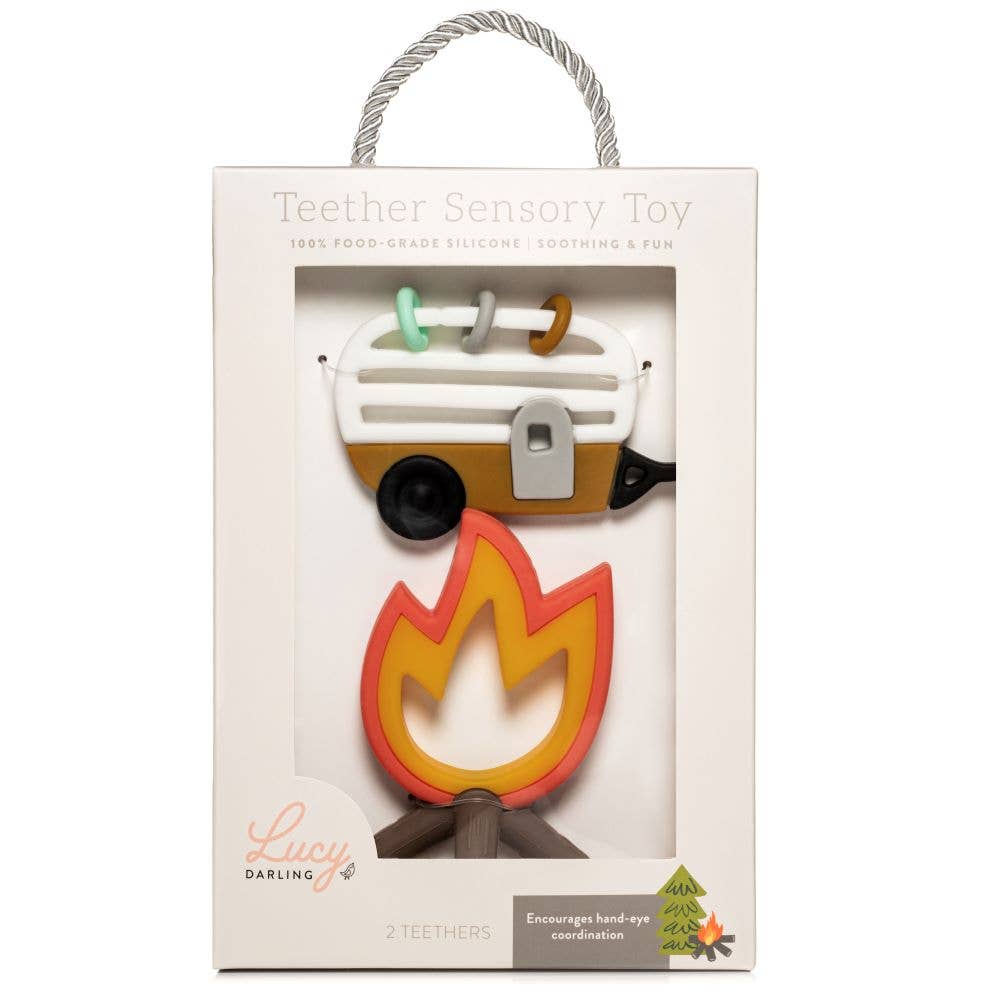 Lucy Darling - Wholesale Teether (Not Clip-On) - Baby - Little Camper Teether Toy1