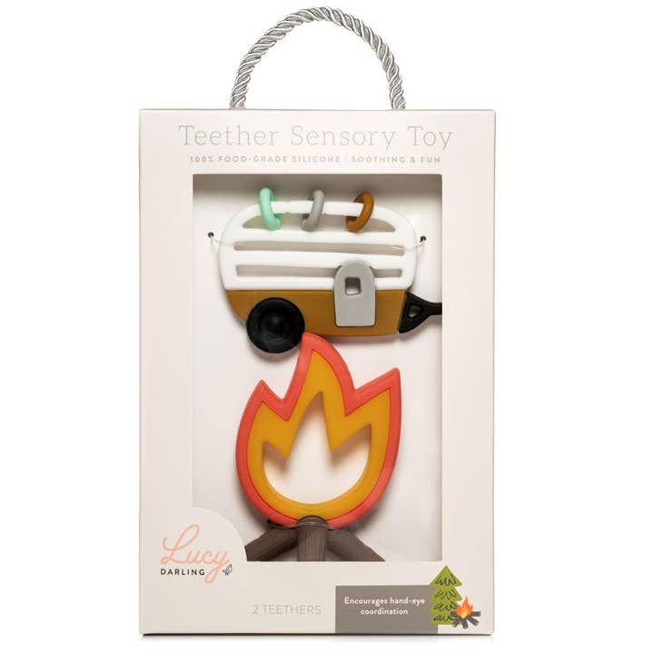 Lucy Darling - Wholesale Teether (Not Clip-On) - Baby - Little Camper Teether Toy1
