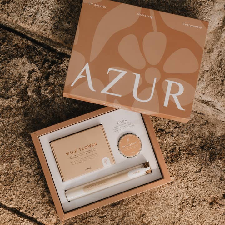 Azur Natural Bodycare BV - Wholesale Bath & Body Set - BLOOM gift set1
