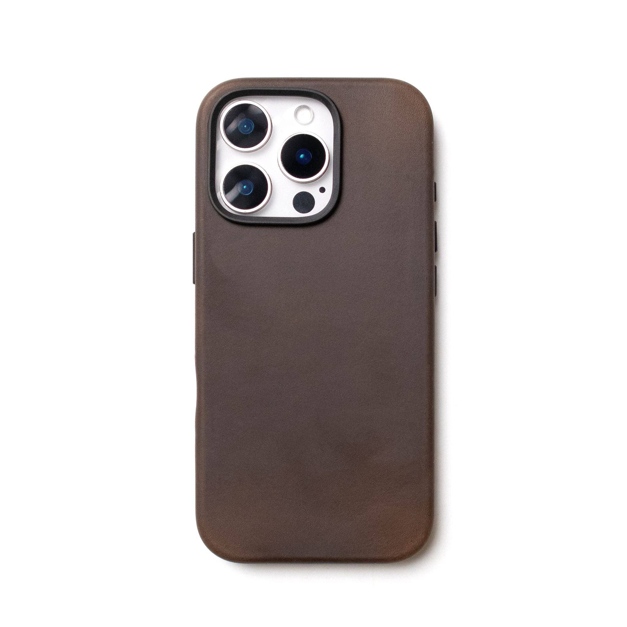 Andar - Wholesale Phone Case - Unisex - The Aspen Full Grain Leather iPhone Phone Case with MagSafe223