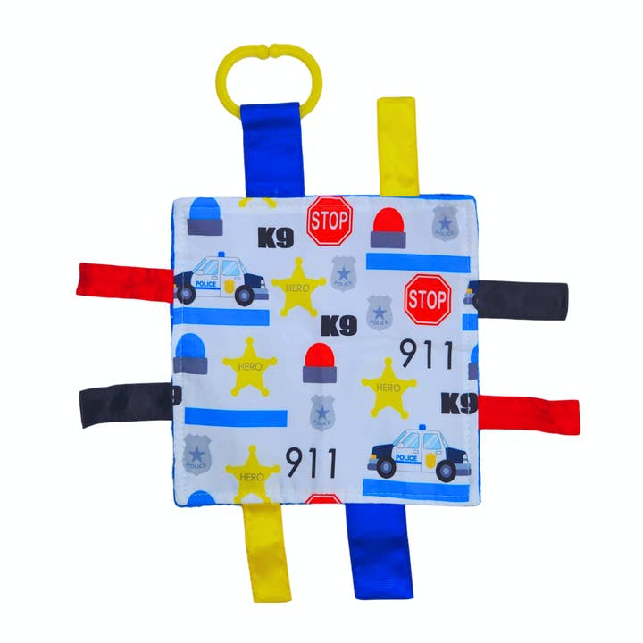 Police Car Law Enforcement Officer Learning Lovey Collection for wholesale by Baby Jack and Company