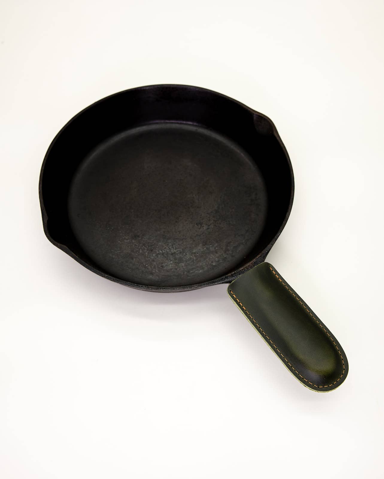 Lindy Leather – Engroshandel Støbejernspande – Læderhåndtagsovertræk til støbejern6