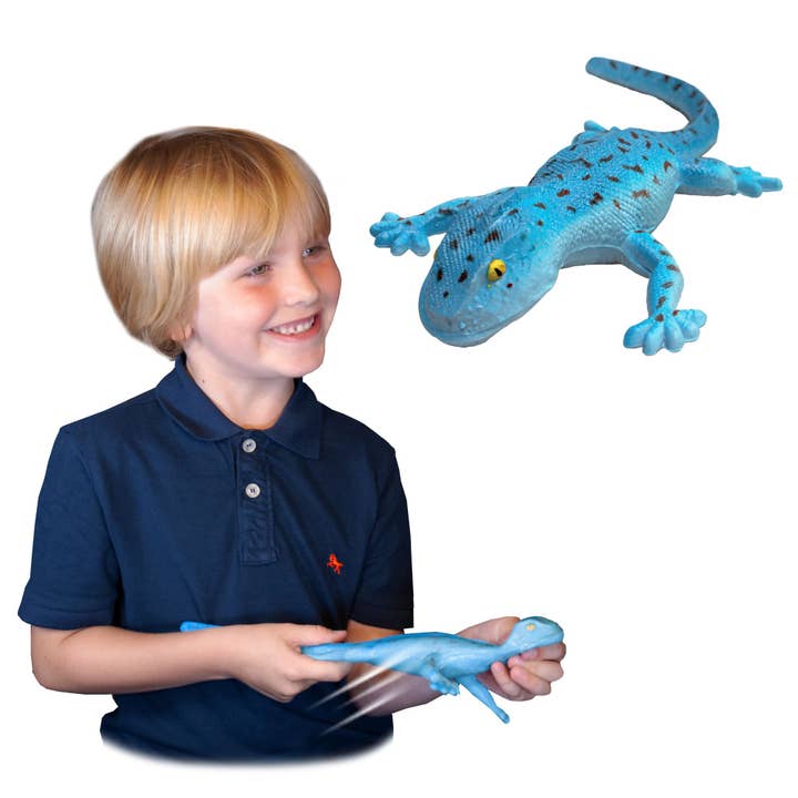 Deluxebase - Wholesale Fidget Toy - Kids - Rep Pals - Tokay Lizard Stretchy Replica1