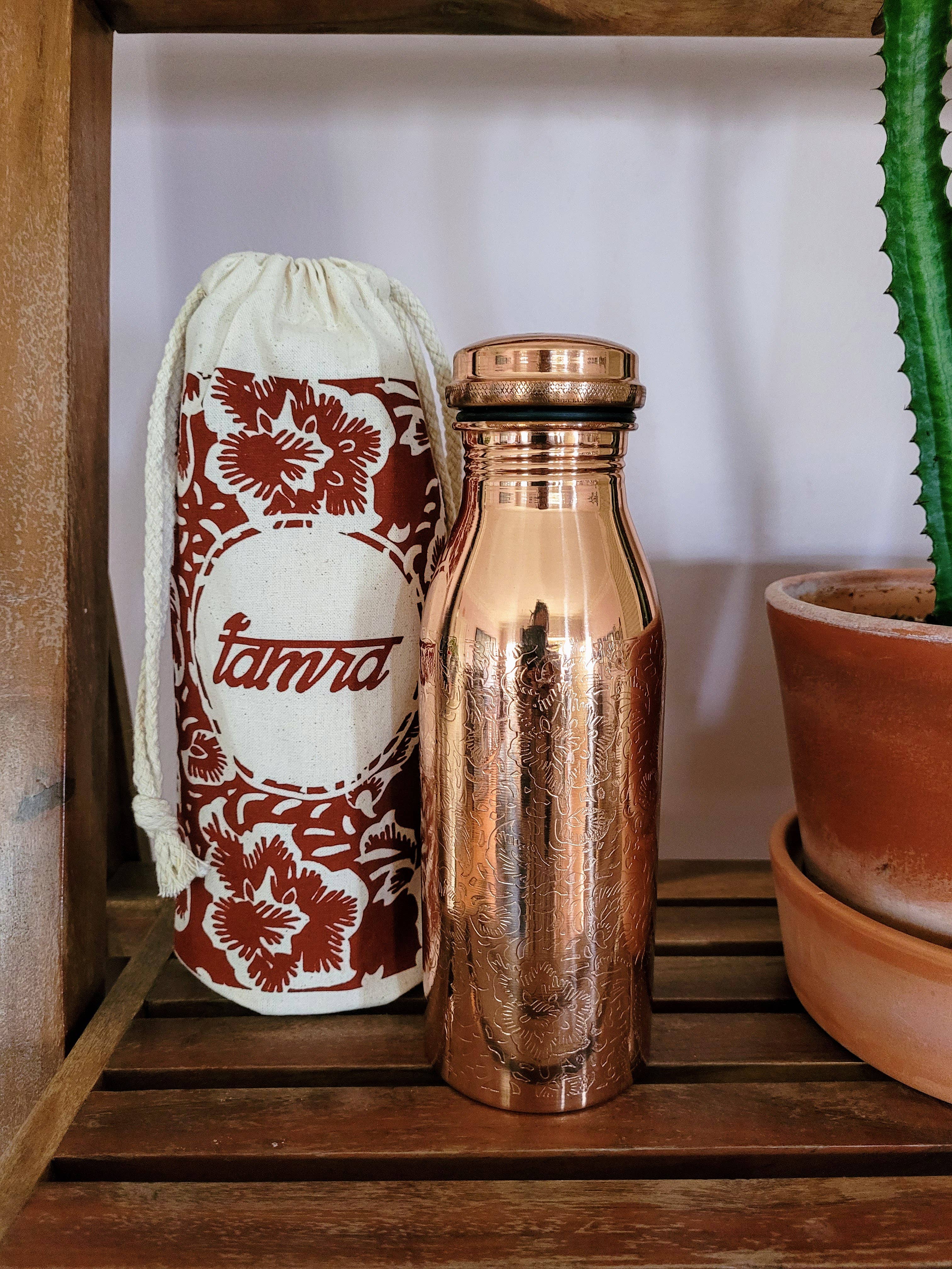 Tamra Copper LA - Wholesale Waterfles - Tamra Eden koperen fles3