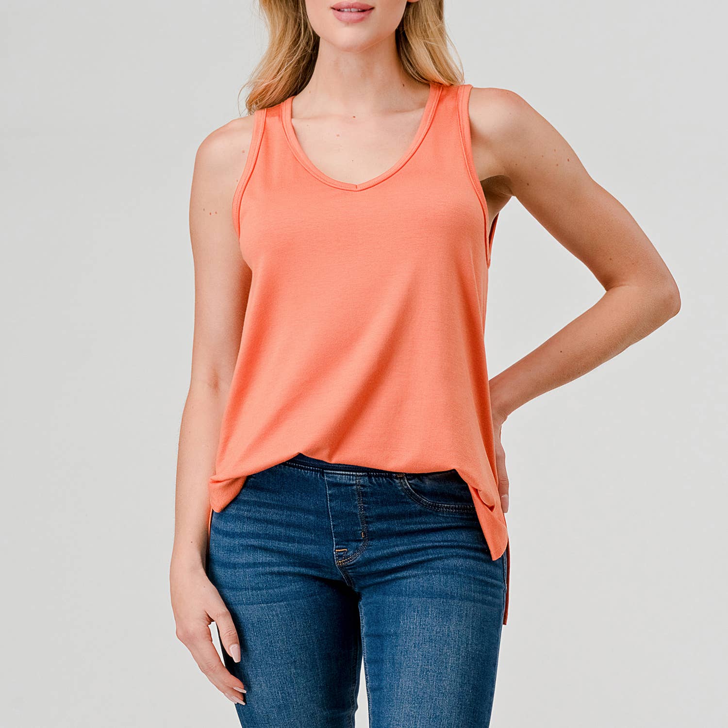 Heimious - Vente Débardeur – femme - Débardeur en jersey modal avec fentes latérales, T4681