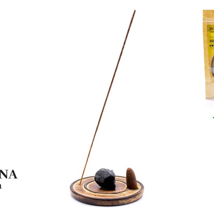 Esoterica Arte - Wholesale Incense - Porta Inc. Round Tourmaline 10cm (3 pcs)