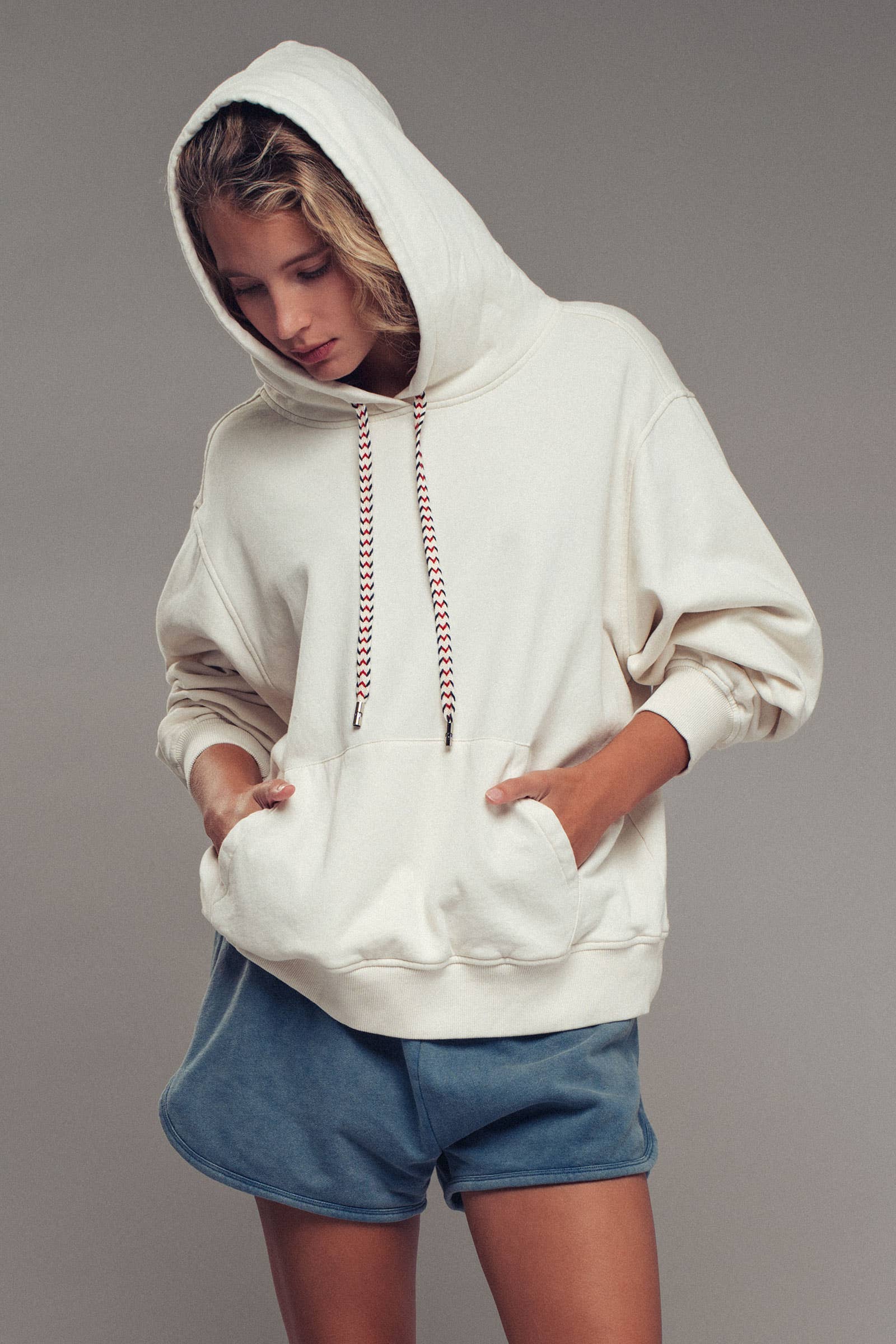 Urban Daizy - Wholesale Hoodie - Women's - Vintage Wash Oversized Brushed Hoodie4